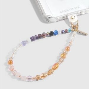 Case Mate Boho Crystal Multicolor Beaded Phone Charm